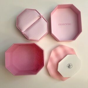 🗽Swarovski Ring Pink Storage Box. Elegant Gift Box.